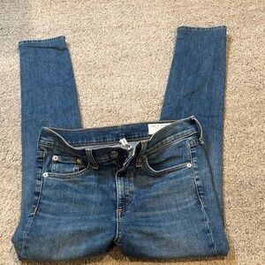 rag & bone Dark Blue Skinny Jeans